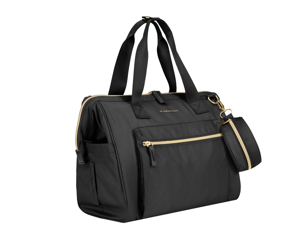 Bolso de mamá Maxi Negro 2025