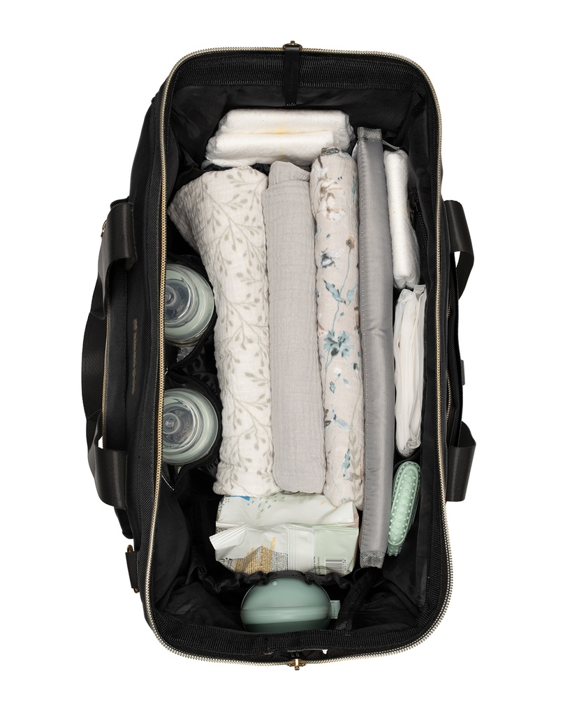 Bolso de mamá Maxi Negro 2025