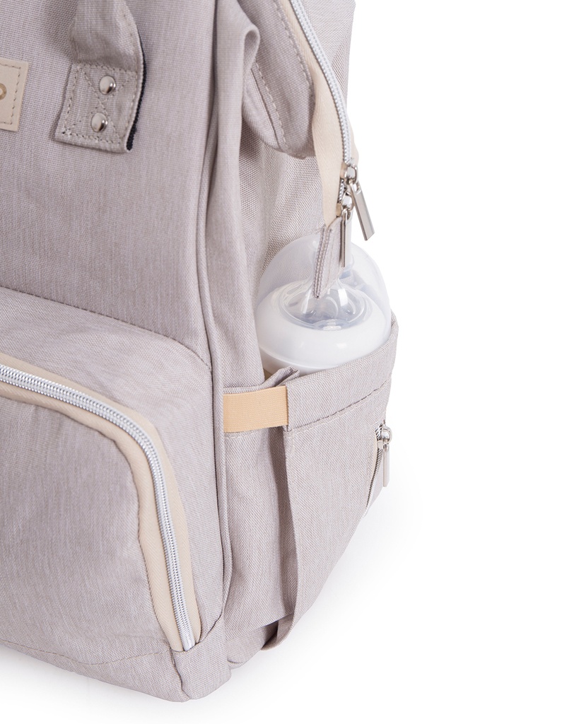 Mochila maternal Siena Gris Claro