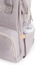 Mochila maternal Siena Gris Claro