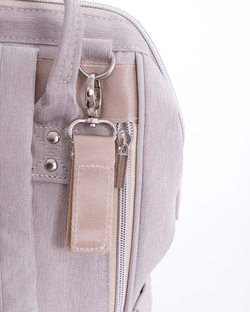 Mochila maternal Siena Gris Claro