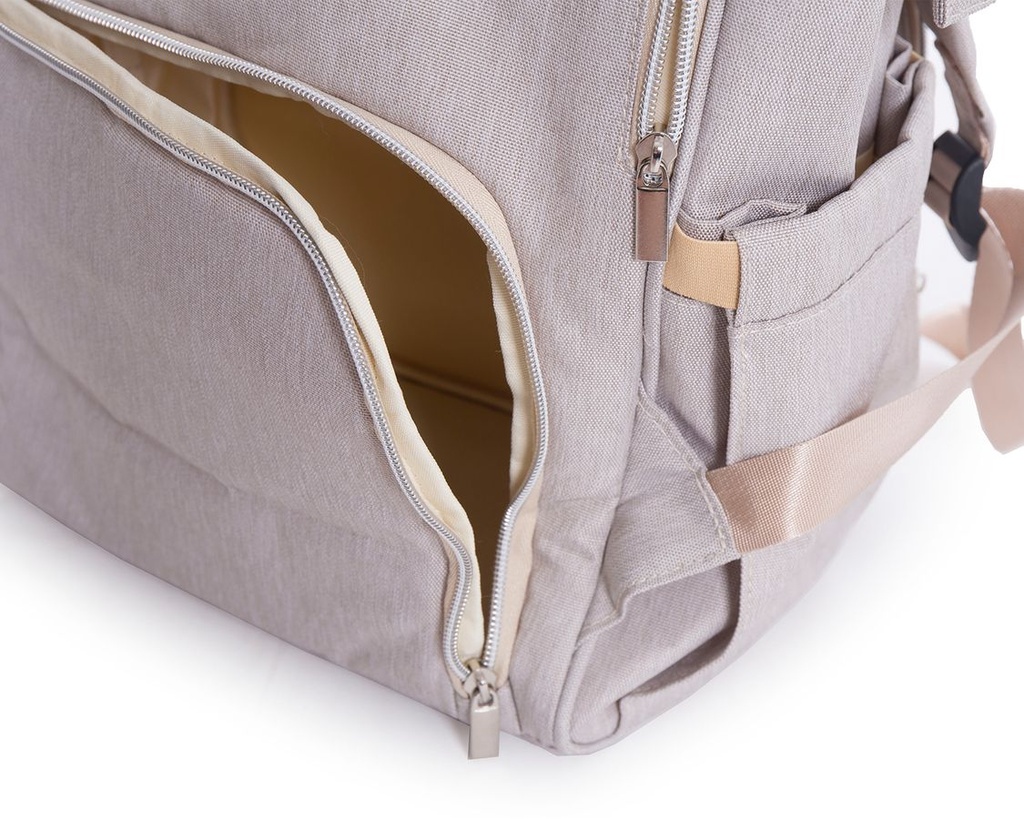 Mochila maternal Siena Gris Claro