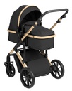 Carrito de bebé 3en1 asiento transf. Darling Negro