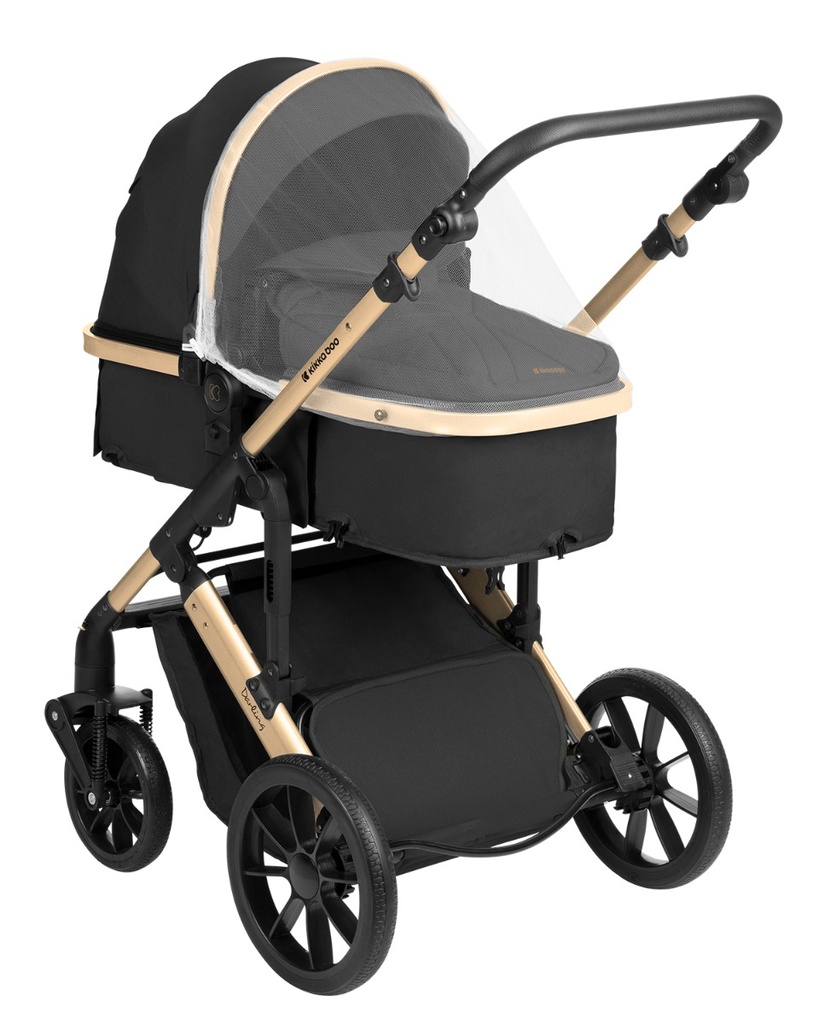 Carrito de bebé 3en1 asiento transf. Darling Negro