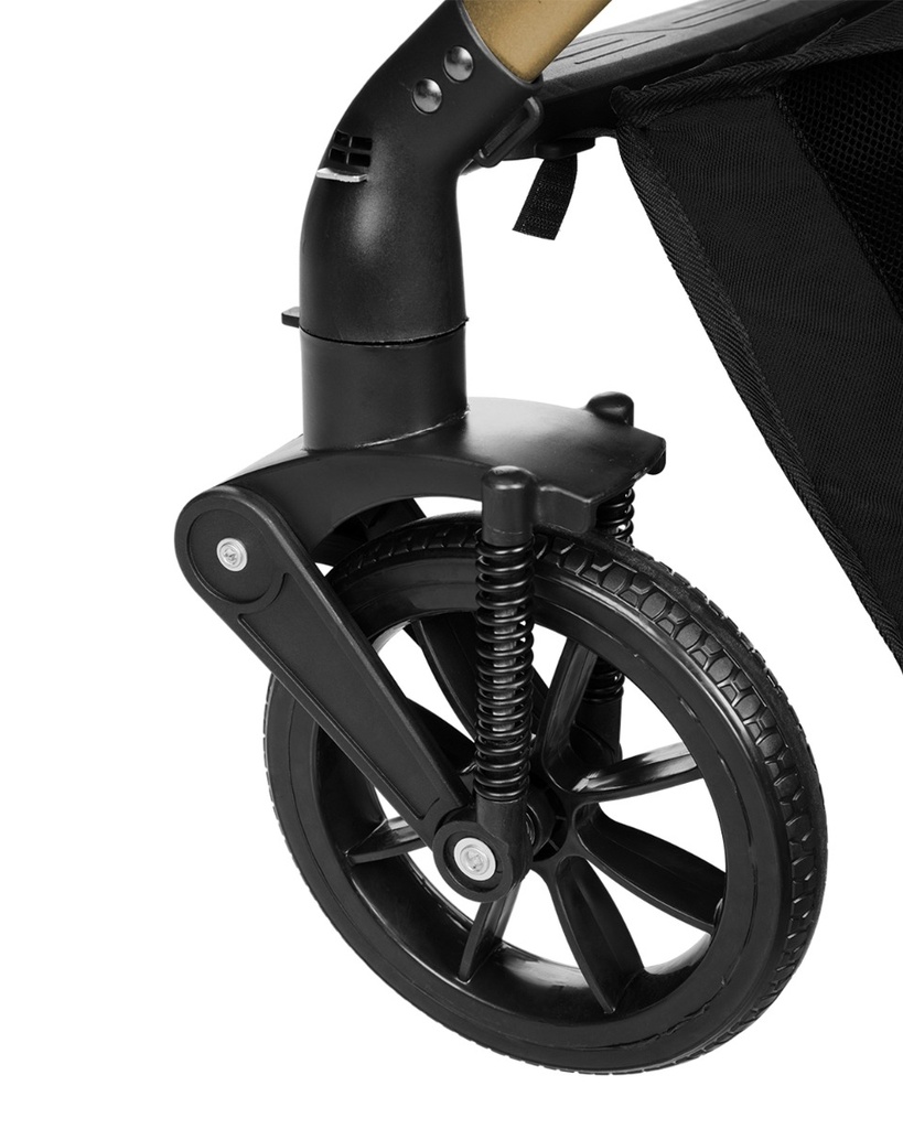 Carrito de bebé 3en1 asiento transf. Darling Negro