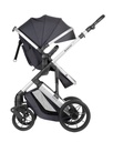 Carrito de bebé 3en1 asiento transf. Darling Gris Oscuro
