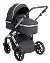 Carrito de bebé 3en1 asiento transf. Darling Gris Oscuro