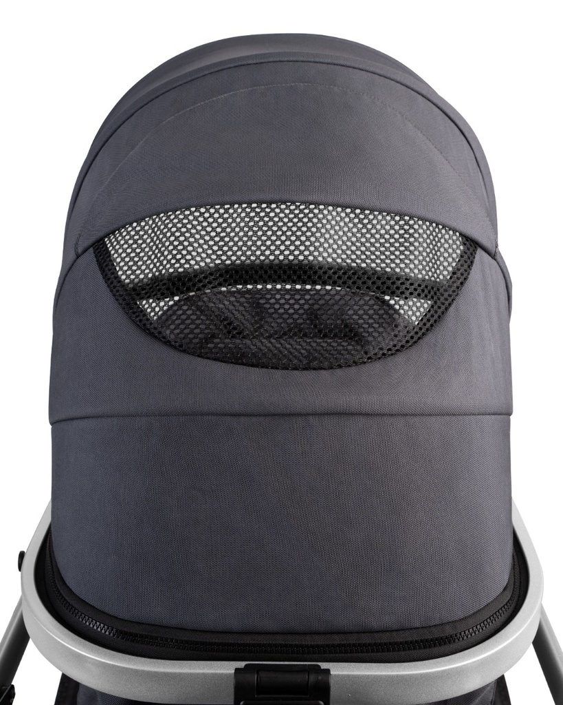 Carrito de bebé 3en1 asiento transf. Darling Gris Oscuro