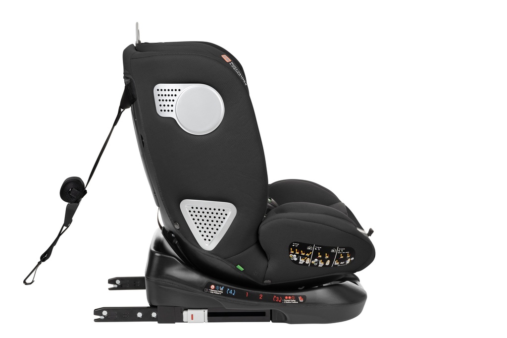 Silla de coche 40-150 cm i-Moove i-SIZE Negro