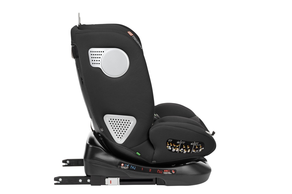 Silla de coche 40-150 cm i-Moove i-SIZE Negro