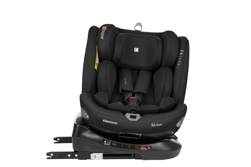 Silla de coche 40-150 cm i-Moove i-SIZE Negro
