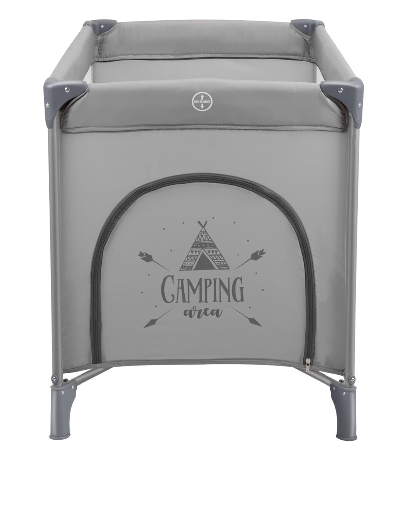 Cuna de viaje 2 niveles So Gifted Gris 2023