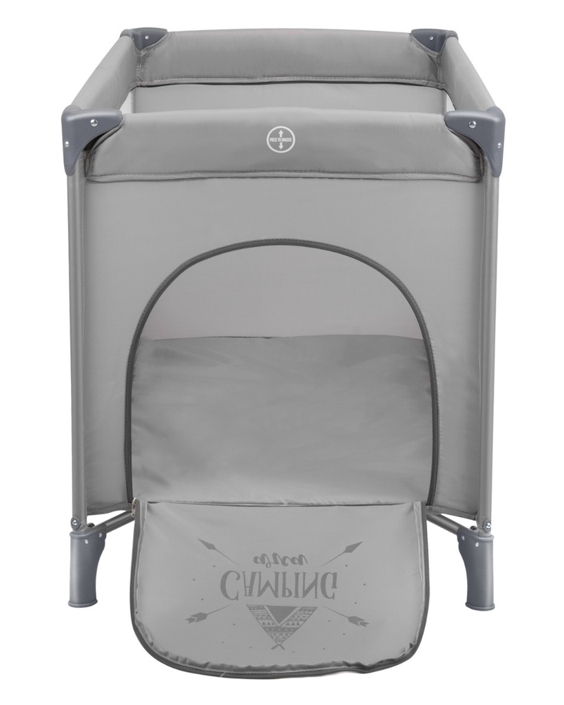 Cuna de viaje 2 niveles So Gifted Gris 2023