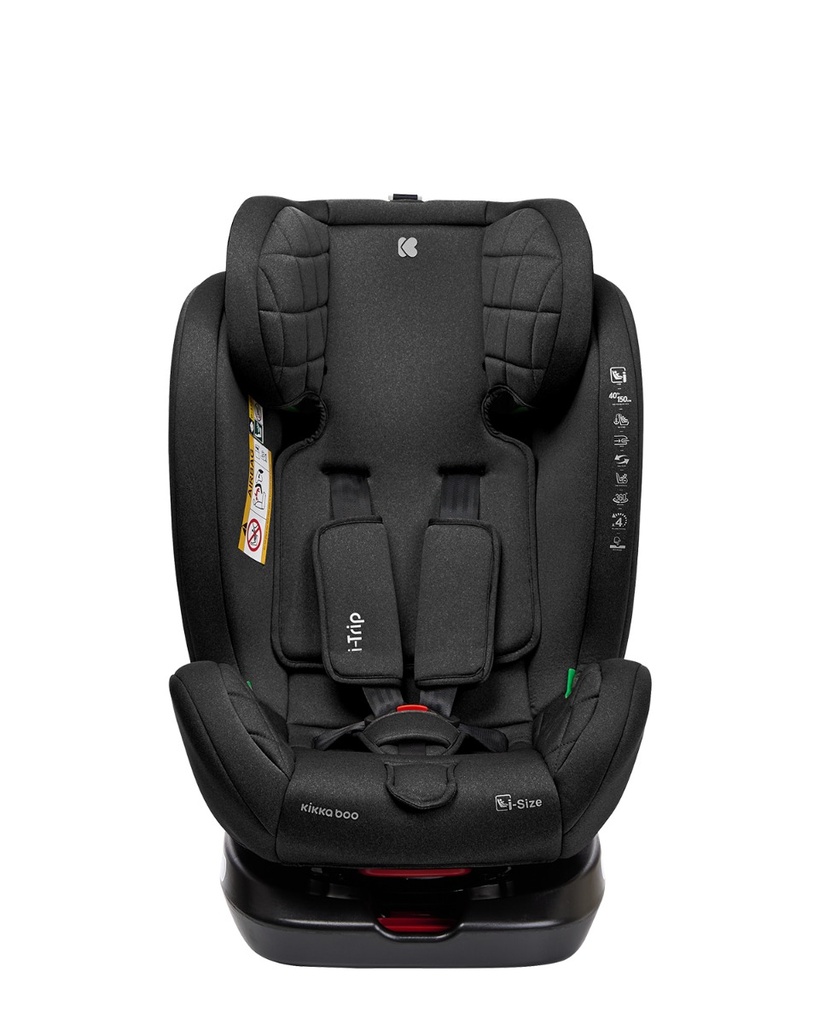 Silla de coche 40-150 cm i-Trip i-SIZE Negro