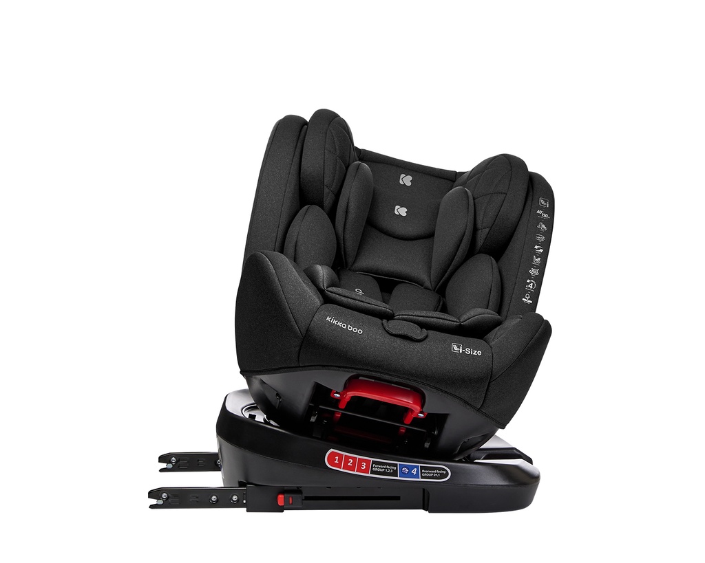 Silla de coche 40-150 cm i-Trip i-SIZE Negro