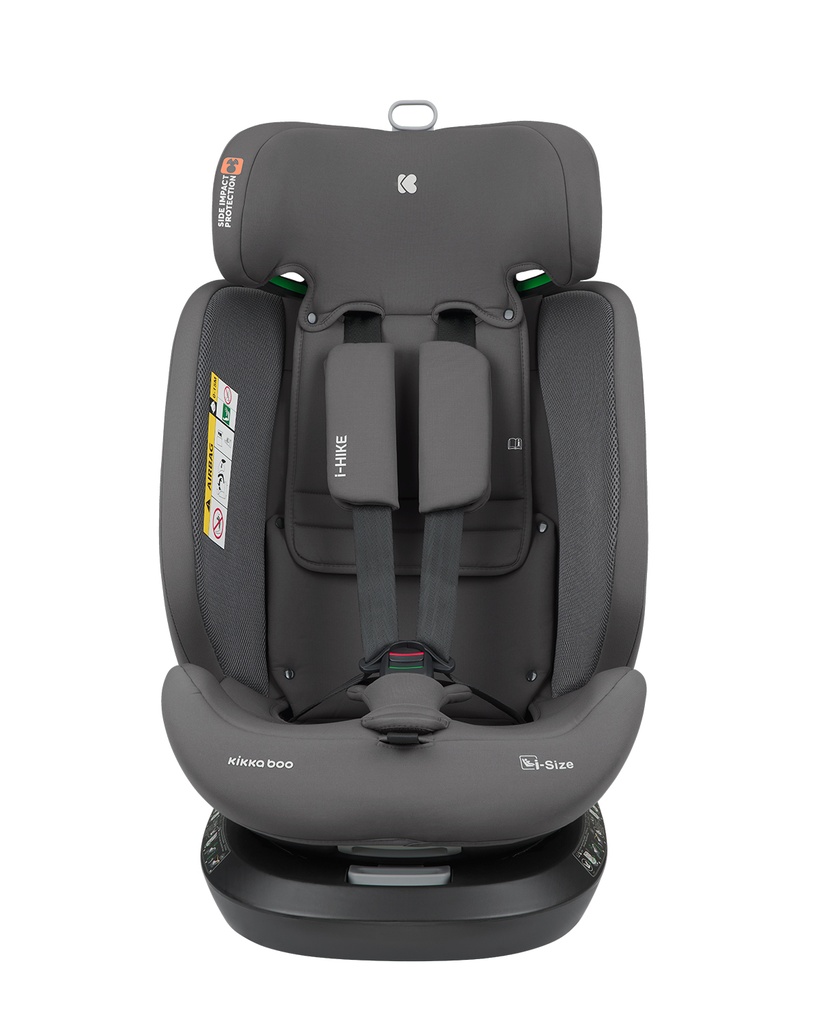 Silla de coche 40-150 cm i-Hike i-SIZE Gris Oscuro 2025