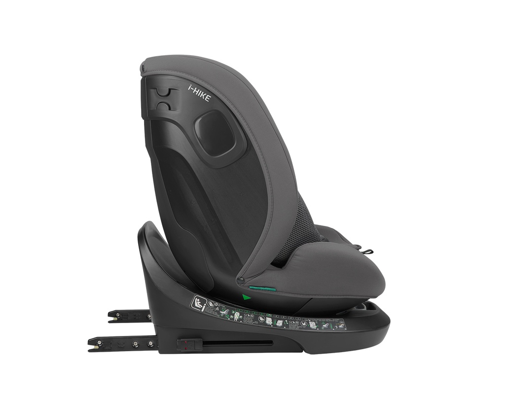 Silla de coche 40-150 cm i-Hike i-SIZE Gris Oscuro 2025