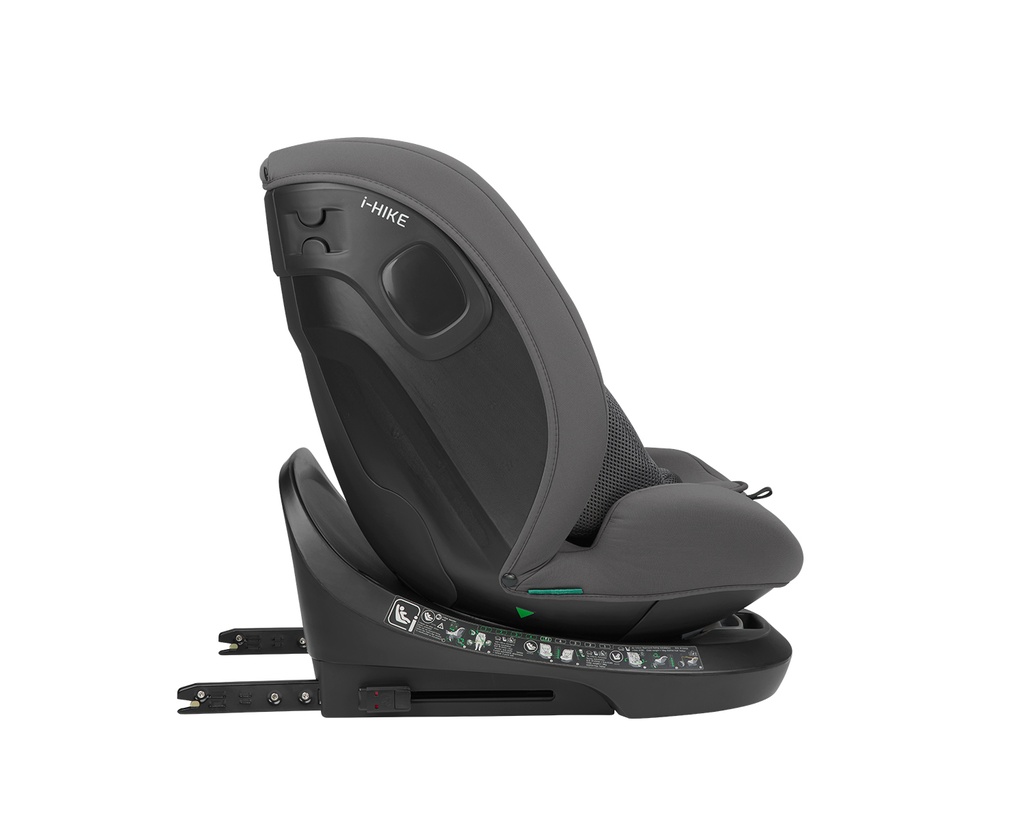 Silla de coche 40-150 cm i-Hike i-SIZE Gris Oscuro 2025