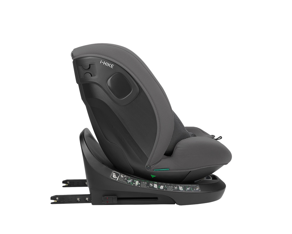 Silla de coche 40-150 cm i-Hike i-SIZE Gris Oscuro 2025