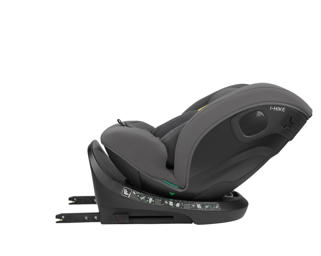 Silla de coche 40-150 cm i-Hike i-SIZE Gris Oscuro 2025