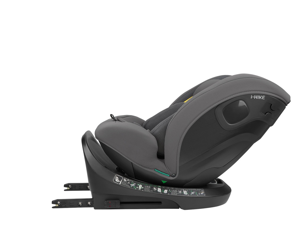 Silla de coche 40-150 cm i-Hike i-SIZE Gris Oscuro 2025