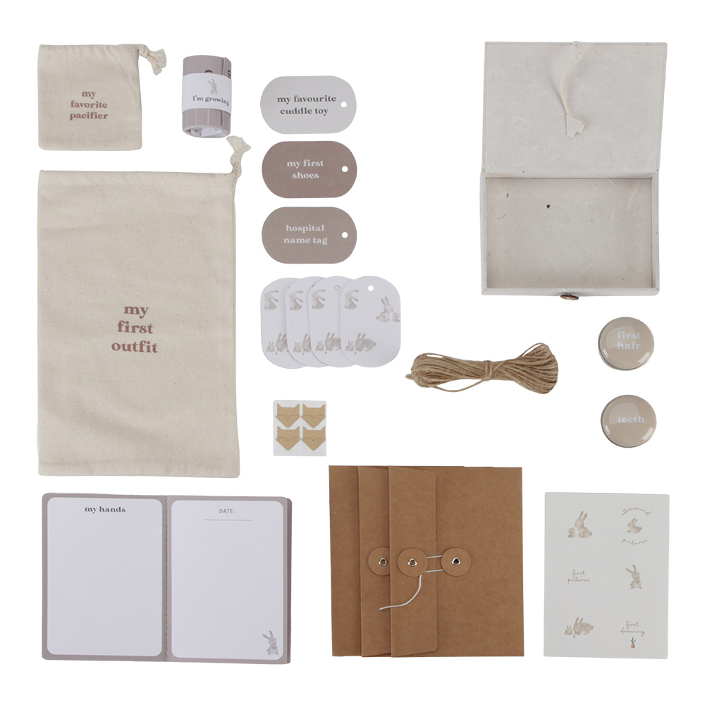 MEMORY BOX BABY BUNNY FSC LITTLE DUTCH