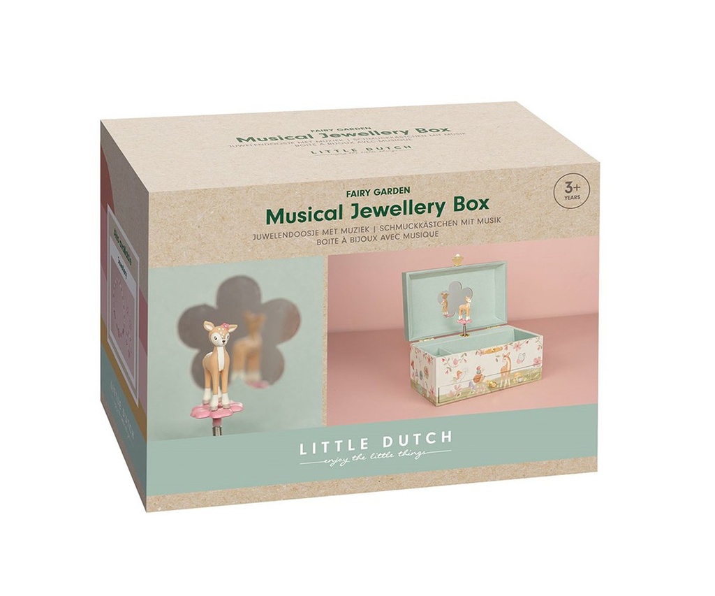 CAJA DE MÚSICA JOYERO FOREST FRIENDS