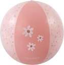 PELOTA DE PLAYA FLORES ROSA 35 CM
