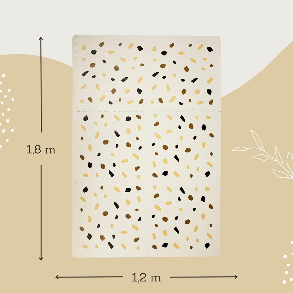 ALFOMBRA PUZLE XXL CONFETTI 180X120