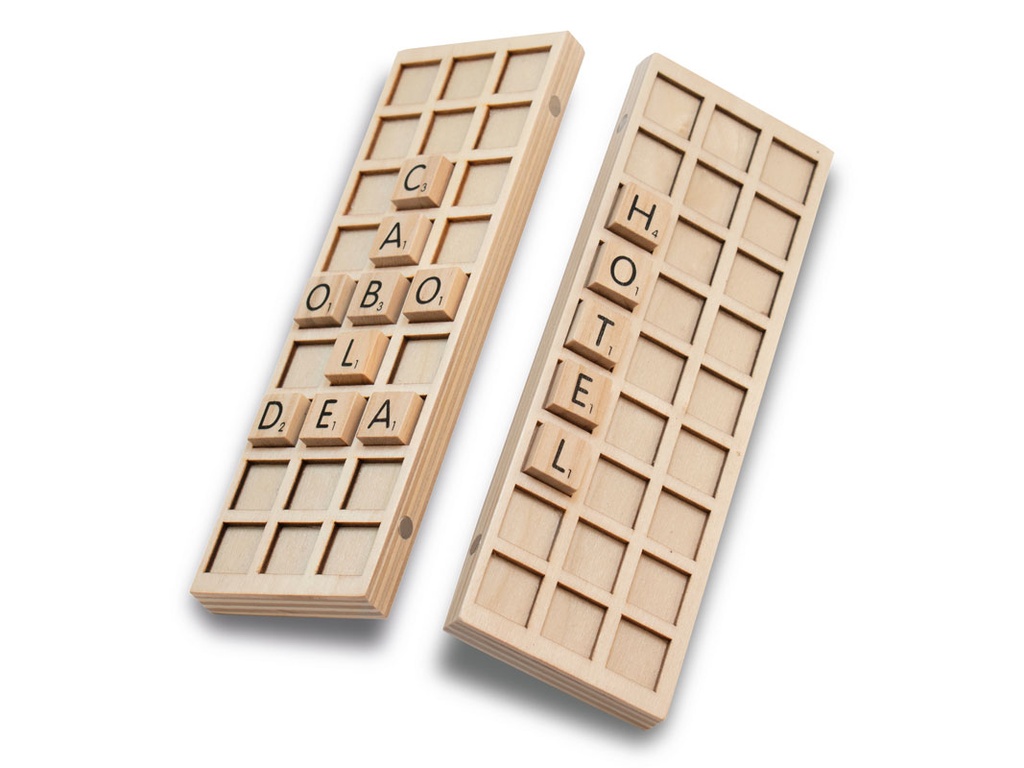 Formapalabras caja de metal