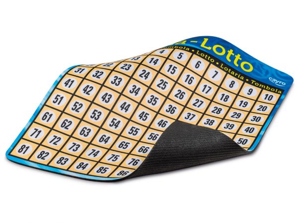 Lotería en caja de metal