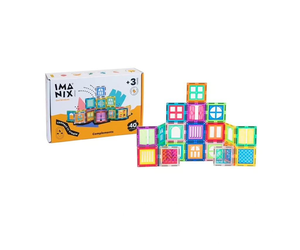 Imanix Cool Windows 40 pzas. (20 pzas. + 20 clicks)