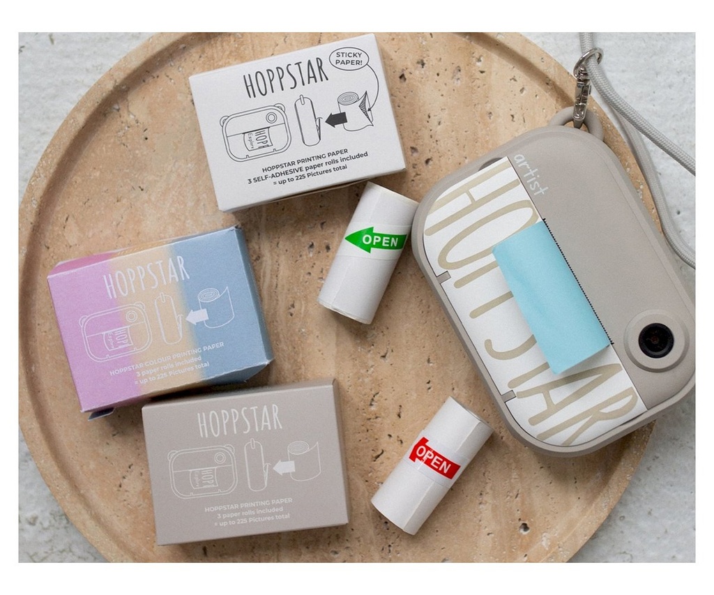 Hoppstar Recarga 3 rollos de papel