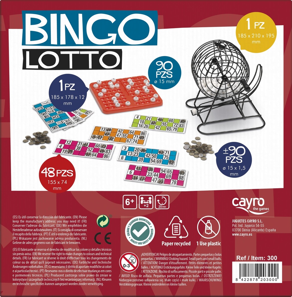Bingo bombo metal