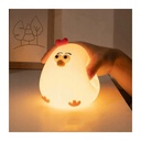 Mary's lámpara de noche LED gallinita