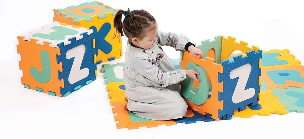 Losas de espuma básicas letras