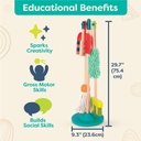 B. Conjunto limpieza de madera