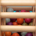 B.  A-Maze Rain Rush Palo de lluvia madera