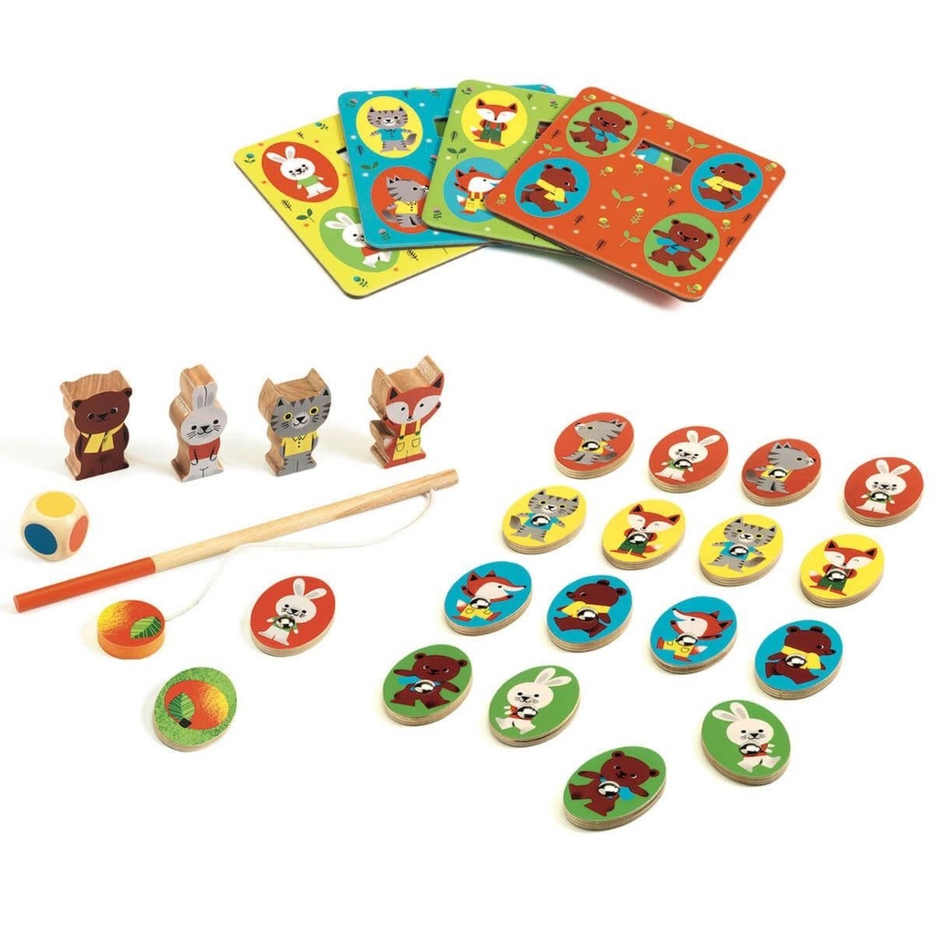 Juego educativo Ludo Wood