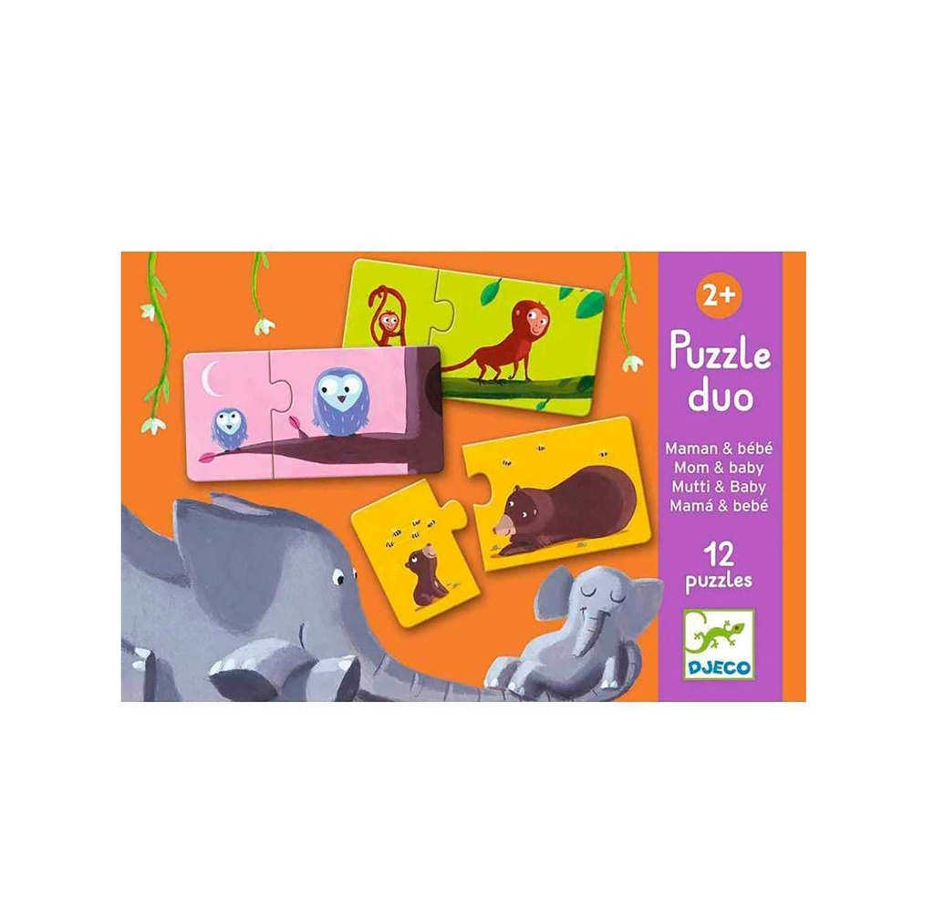 Puzzle dúo Mama y bebé