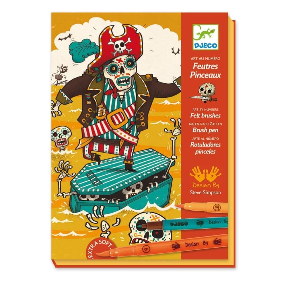 Rotuladores pincel muerto de miedo