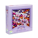 Perlas de madera Mariposas