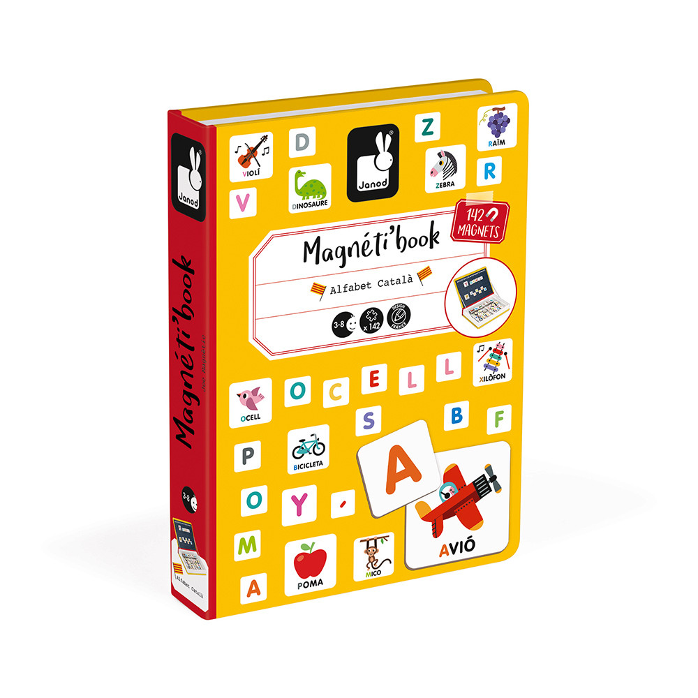 Magneti'book alfabeto en Catalán