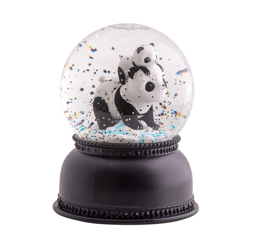 Lámpara bola de nieve Pandas