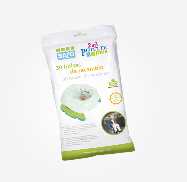 Bolsas recambio Potette Plus 30 unidades
