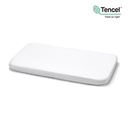 Bajera Ajustable Impermeable Tencel Minicuna Blanco (50x82cm)