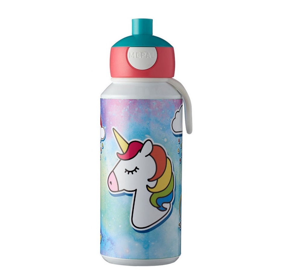 Botella Pop-Up Campus 400ml Unicornio