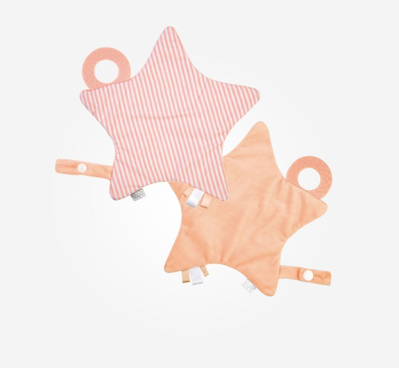 Estrellita de Papel Crujiente Rosa