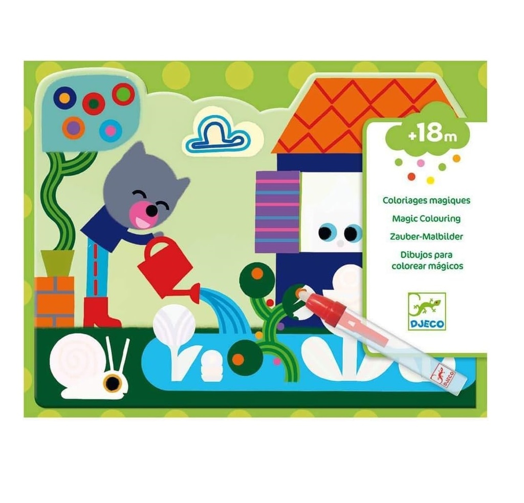 Colorea mágico Escondido en el Jardín