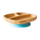 Plato bamboo toddler azul Eco Rascals